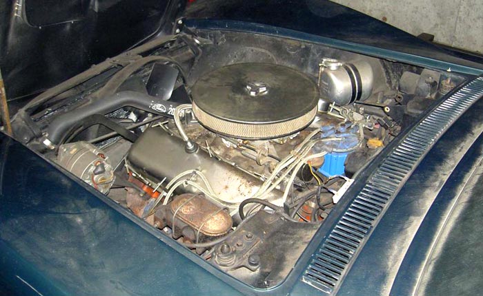 Corvettes on Craigslist: Barn Find 1968 Corvette Convertible with 427/390 V8