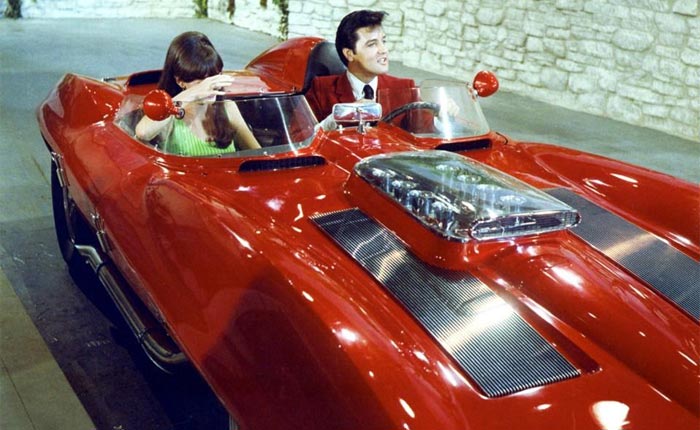 [VIDEO] When Elvis Drove the 1959 Stingray Racer in the Movie Clambake