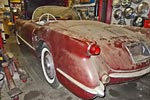 Rare Sportsman Red 1954 Corvette Barn Find