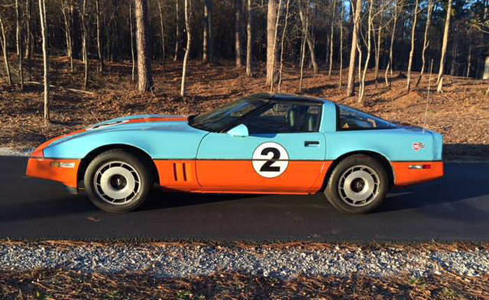 Corvettes on Craigslist: 1984 Corvette with Gulf Oil Livery