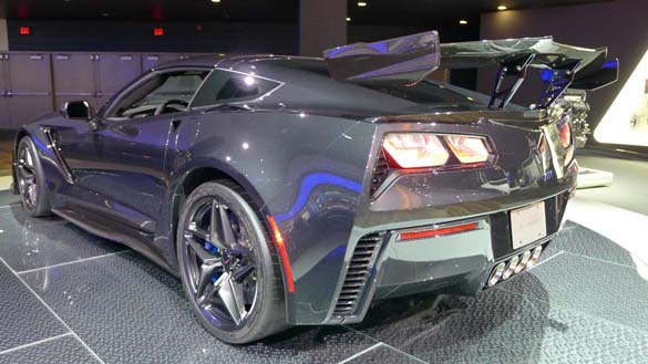 The 2019 Corvette ZR1 at the North American International Auto Show