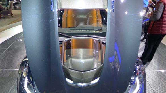The 2019 Corvette ZR1 at the North American International Auto Show