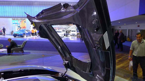 The 2019 Corvette ZR1 at the North American International Auto Show