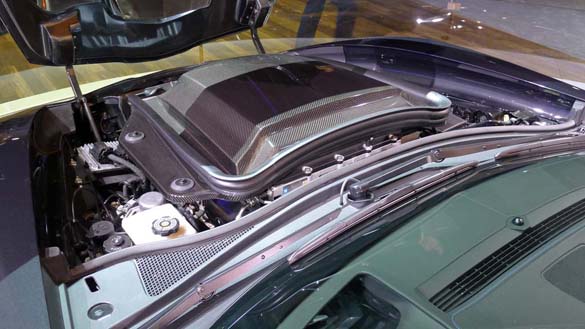 The 2019 Corvette ZR1 at the North American International Auto Show