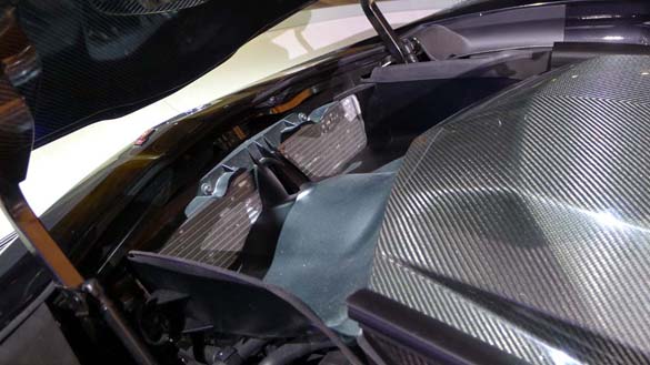 The 2019 Corvette ZR1 at the North American International Auto Show
