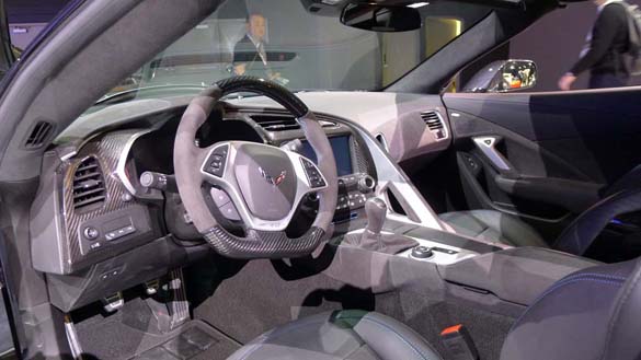 The 2019 Corvette ZR1 at the North American International Auto Show