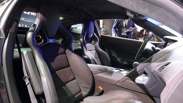 The 2019 Corvette ZR1 at the North American International Auto Show