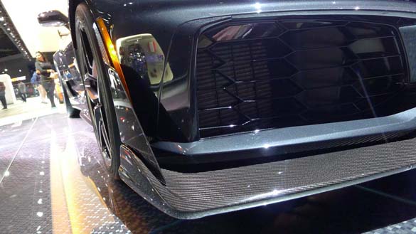 The 2019 Corvette ZR1 at the North American International Auto Show