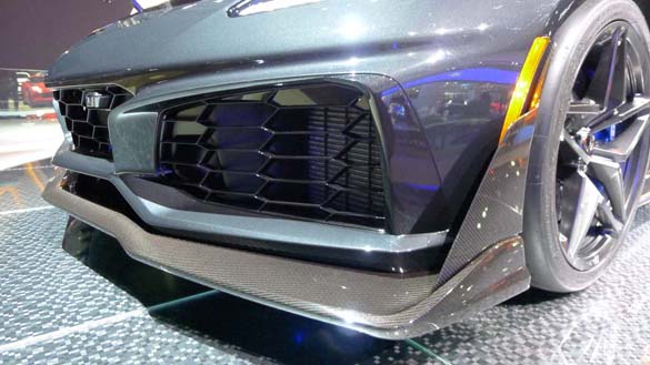 The 2019 Corvette ZR1 at the North American International Auto Show