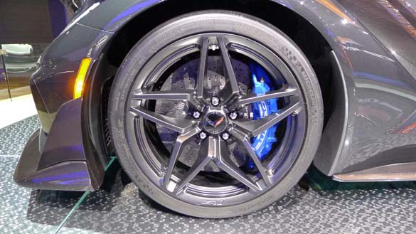 The 2019 Corvette ZR1 at the North American International Auto Show