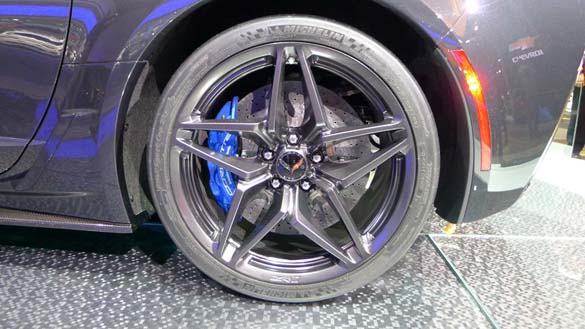 The 2019 Corvette ZR1 at the North American International Auto Show