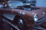Corvettes on eBay: 1957 Fuelie Corvette Barn Find