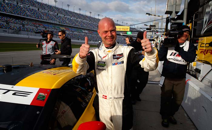 Corvette Racing at Daytona: GTLM Pole Position for Magnussen, No. 3 Corvette