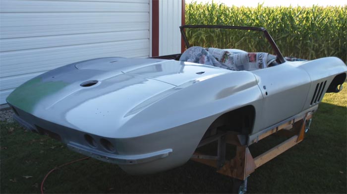 Restoration Update on the 1966 Corvette Barn Find in Iowa Truck Box