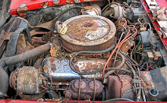 Barn Find! 1971 LS6 Corvette Coupe