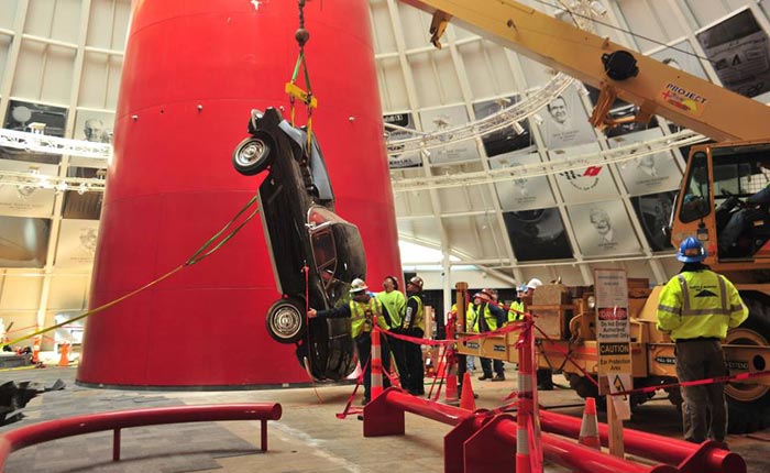 [VIDEO] Corvette Museum Unveils the Restored 1962 Corvette Damaged in the Sinkhole