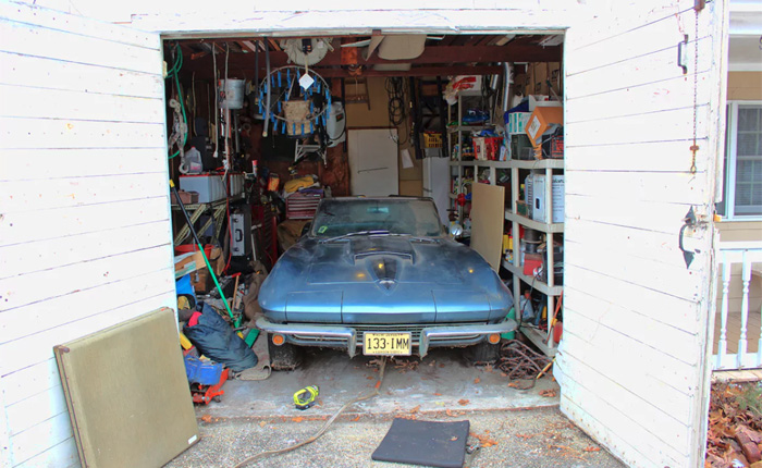 Barn Find 1967 Big Block Corvette Sting Ray Spared From Hurricane Sandy
