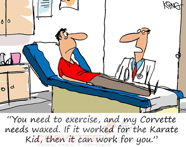 Saturday Morning Corvette Comic: The Doctor Knows Best...