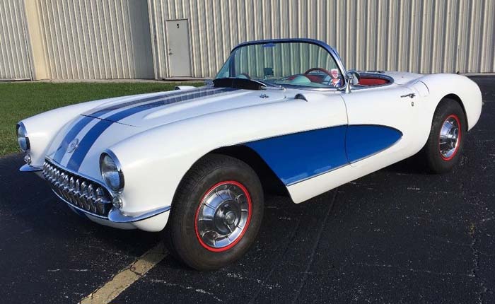 Corvettes on eBay: Package Deal of Matching 1957 Corvettes for Race and Street