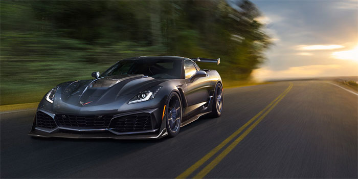 The 2019 Corvette Configurator For All Models Including the Corvette ZR1 is Now Online