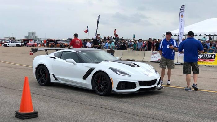 [VIDEO] Car and Driver Took a 2019 Corvette ZR1 to the Texas Mile this Weekend