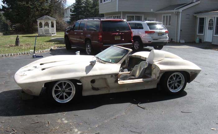 Corvettes on eBay: Fiberfab Centurion Roller Project Car