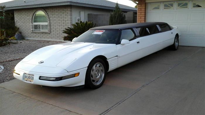 Corvettes on Craigslist: 1994 Corvette Limousine