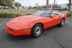 1984 Corvette is One of Two Painted Hugger Orange for Jim Gilmore and AJ Foyt