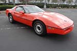 1984 Corvette is One of Two Painted Hugger Orange for Jim Gilmore and AJ Foyt