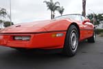 1984 Corvette is One of Two Painted Hugger Orange for Jim Gilmore and AJ Foyt