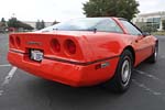 1984 Corvette is One of Two Painted Hugger Orange for Jim Gilmore and AJ Foyt