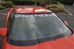 1984 Corvette is One of Two Painted Hugger Orange for Jim Gilmore and AJ Foyt