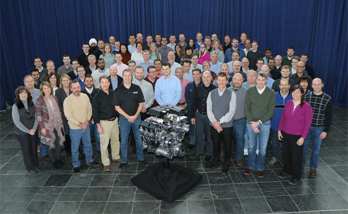 Key GM Global Propulsion Systems personnel involved in the development of the LT5 V8 Engine.