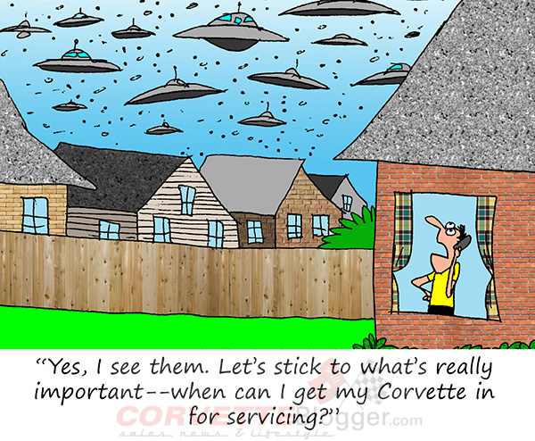 Saturday Morning Corvette Comic: Nothing Else Matters...
