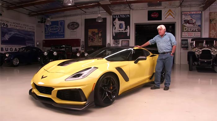 [VIDEO] 2019 Corvette ZR1 Heads to Jay Leno's Garage