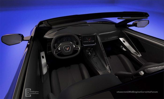 [PICS] Chazcron's Latest C8 Corvette Interior Renderings