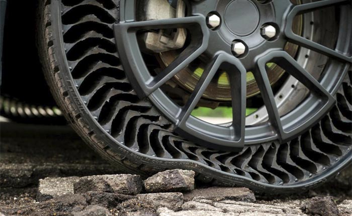 GM and Michelin are Testing These New Airless and Puncture-Proof Tires