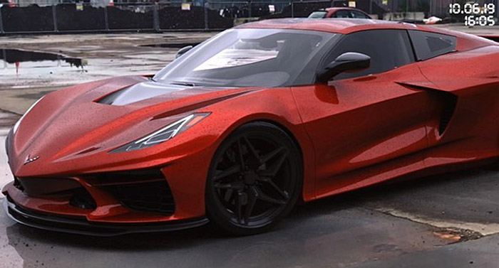 [VIDEO] New C8 Corvette Rendering by 2ncs Features a Spooky Soundtrack