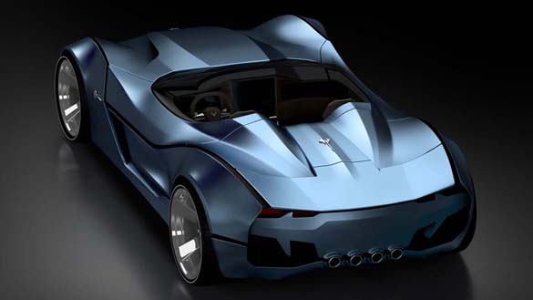 The Corvette Stingray 60 Concept is a Modern Take on the Iconic 1959 Stingray Racer