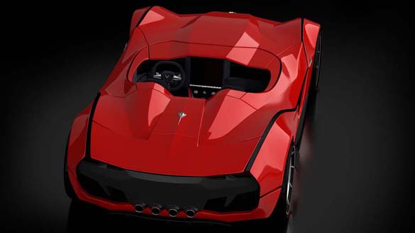 The Corvette Stingray 60 Concept is a Modern Take on the Iconic 1959 Stingray Racer