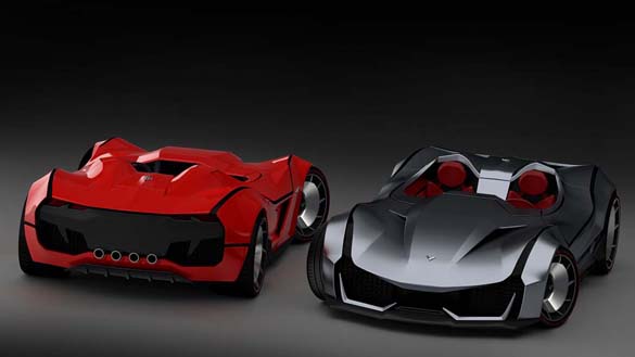 The Corvette Stingray 60 Concept is a Modern Take on the Iconic 1959 Stingray Racer