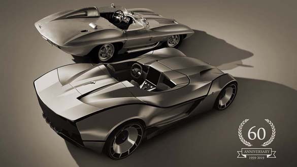 The Corvette Stingray 60 Concept is a Modern Take on the Iconic 1959 Stingray Racer