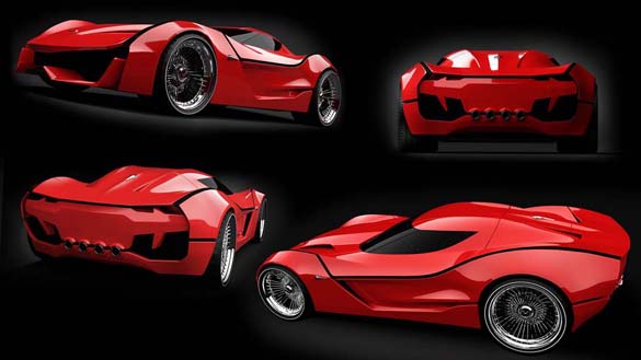 The Corvette Stingray 60 Concept is a Modern Take on the Iconic 1959 Stingray Racer