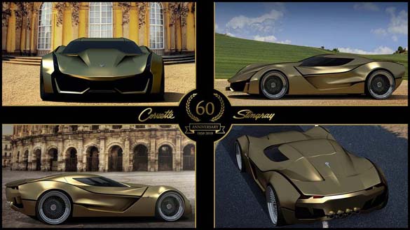 The Corvette Stingray 60 Concept is a Modern Take on the Iconic 1959 Stingray Racer