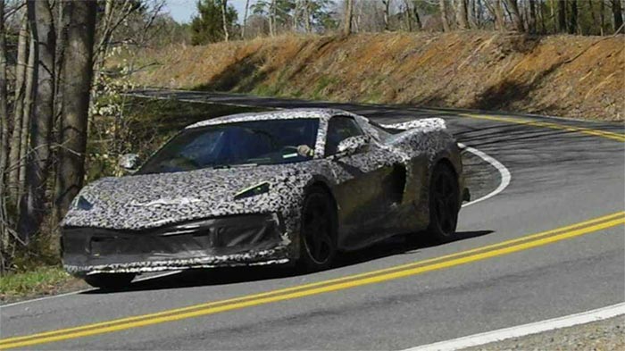 [SPIED] A Cavalcade of C8 Corvette Prototypes Spotted Out and About