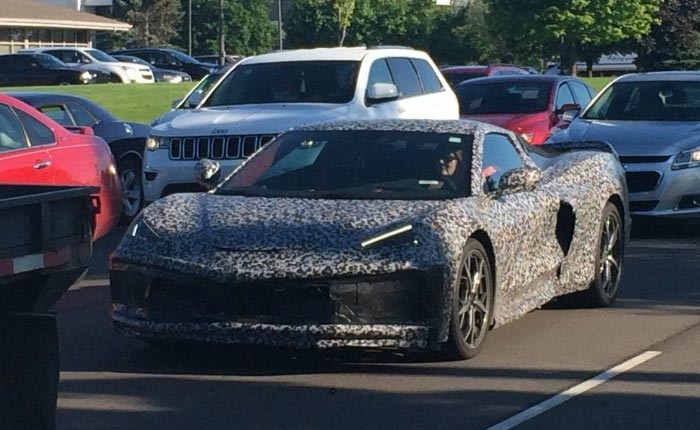 [SPIED] A C8 Corevtte in Detroit
