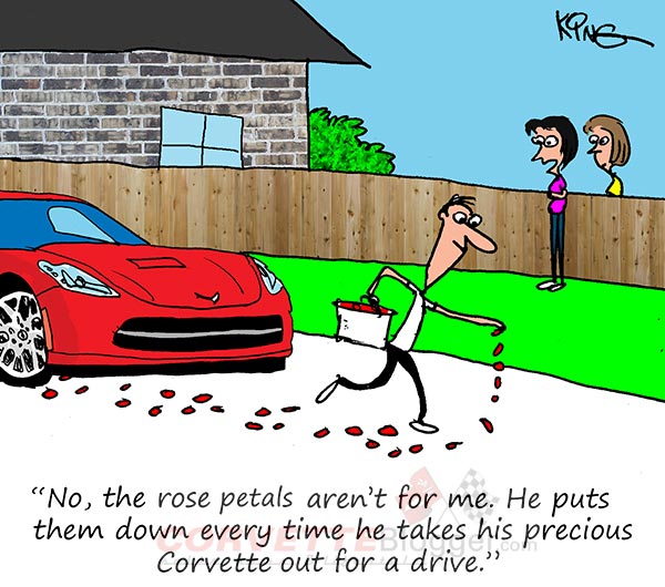 Saturday Morning Corvette Comic: Royal Treatment