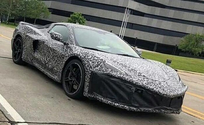 Multiple New Videos Show C8 Corvette Testing Now in High Gear