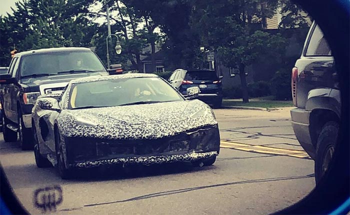 [SPIED] It was a Busy Day for Spotting the C8 Mid-Engine Corvettes