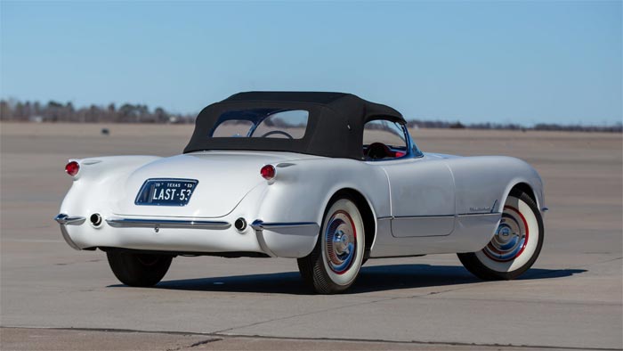 The Final 1953 Corvette will be Auctioned by Mecum in Monterey